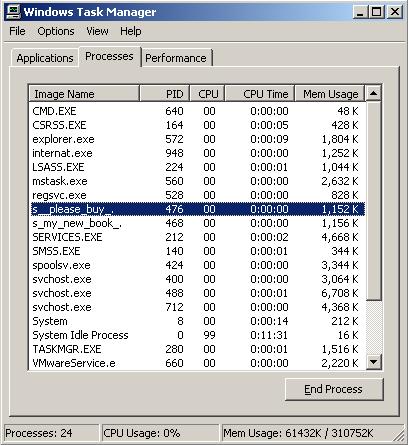 Taskkill Windows 2000